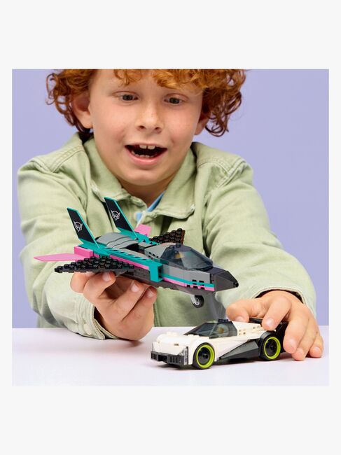 LEGO City 60489 Jagerfly mot bil