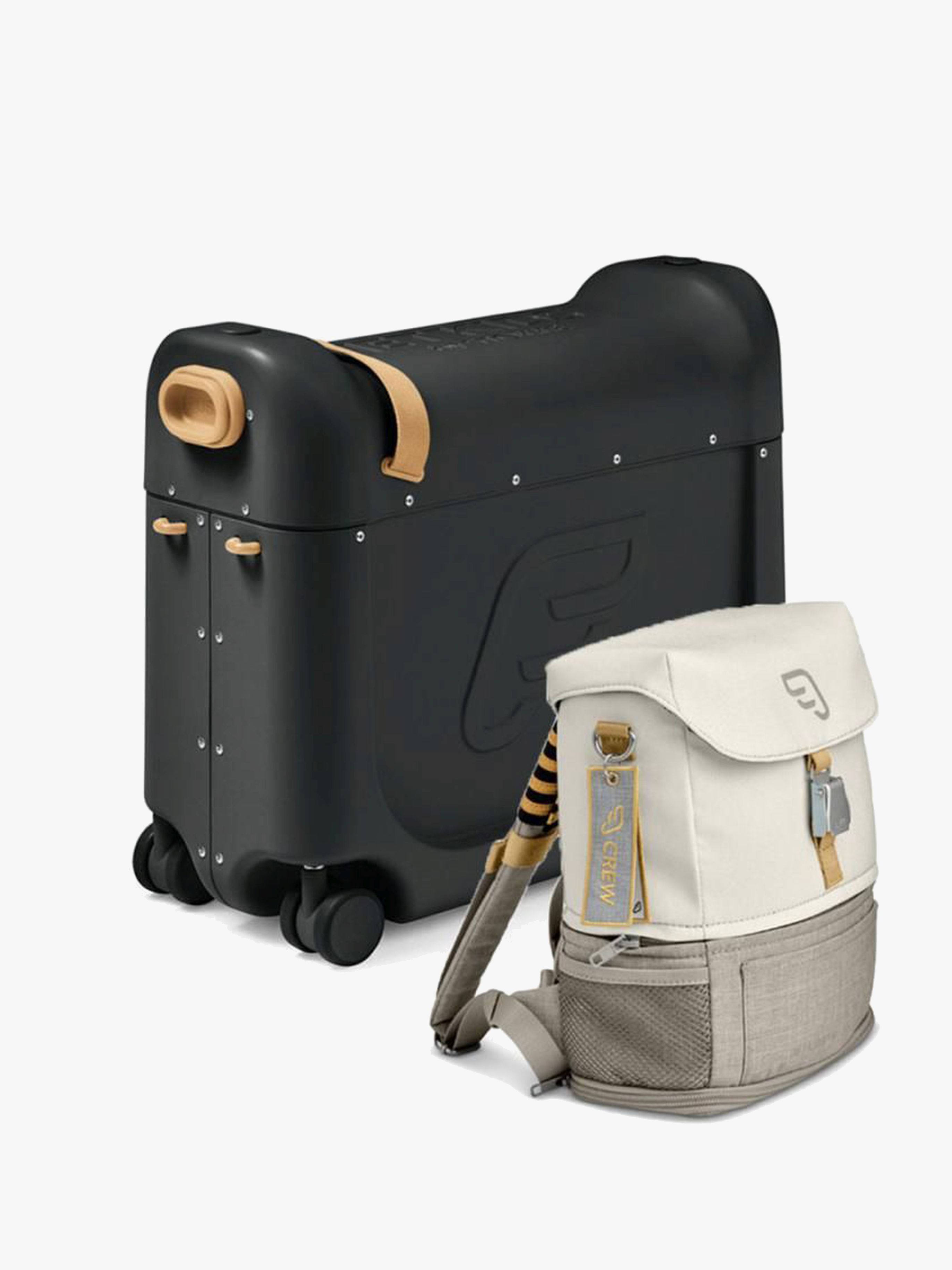 Stokke JetKids Kabinveske og Ryggsekk, Black - Kofferter