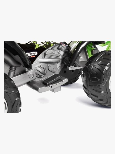 Peg Perego Corral T-Rex Firhjuling 330W, Grønn/Svart