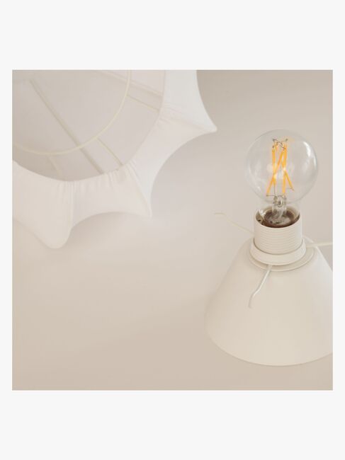 Watt & Veke Anna Mini Lampeskjerm, Cotton White