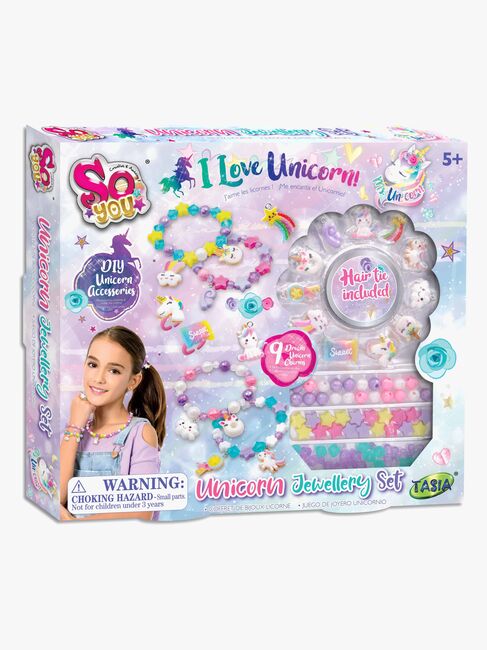 So Beads Perlesett med Anheng Enhjørning