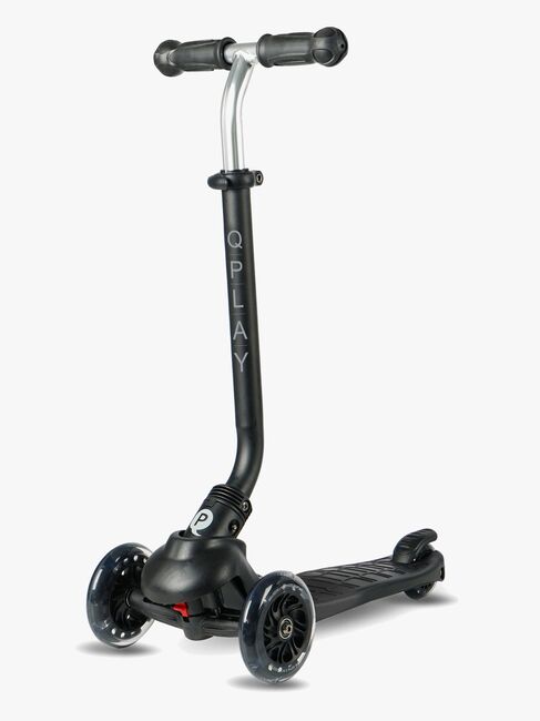 QPlay Sema Pro 5-in-1 3-hjuls Sparkesykkel, Svart