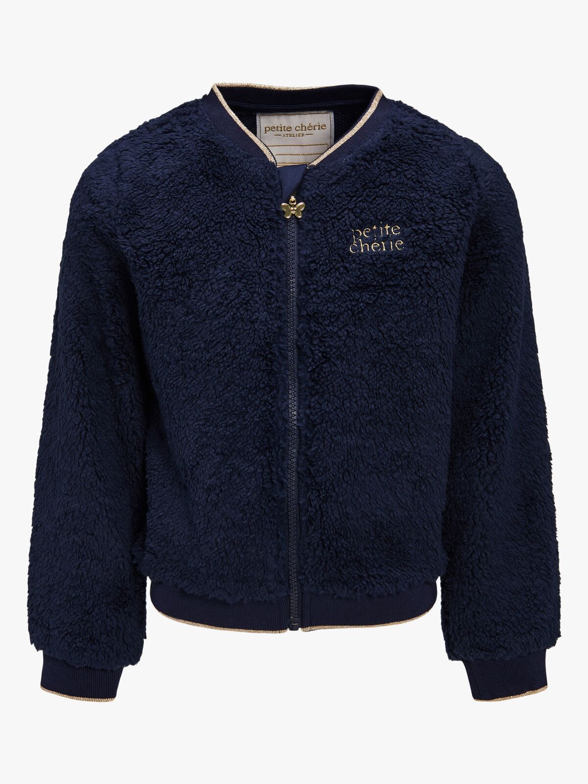 Petite Chérie Atelier Vienna Fleecejakke, Black Iris