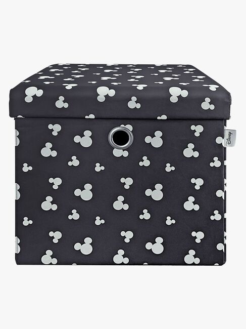 Disney Mikke Mus Puff med Oppbevaring, Grå