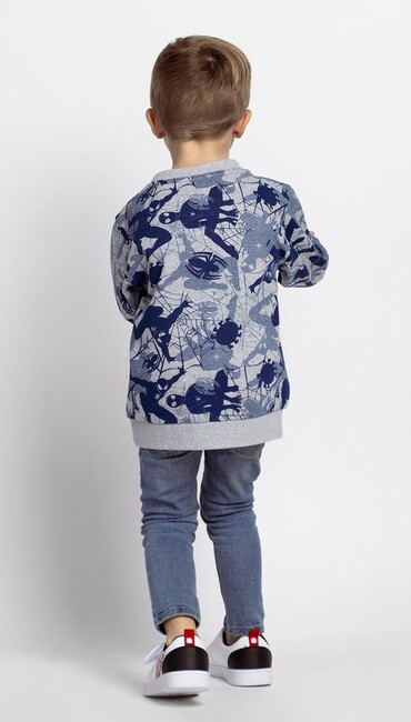 Marvel Spider-Man Genser, Grå/Blå