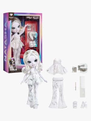 Rainbow High Motedukke Girls Night Natasha, Vitt hår