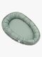 Julius Zöllner NIDO Muslin Babynest, Green