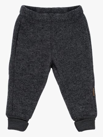 Mikk-Line Fleecebukser Baby Merinoull, Anthracite Melange