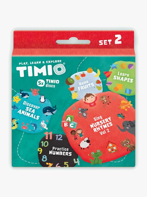 TIMIO Skivepakke 2, Tall Former & Frukter 5-i-1