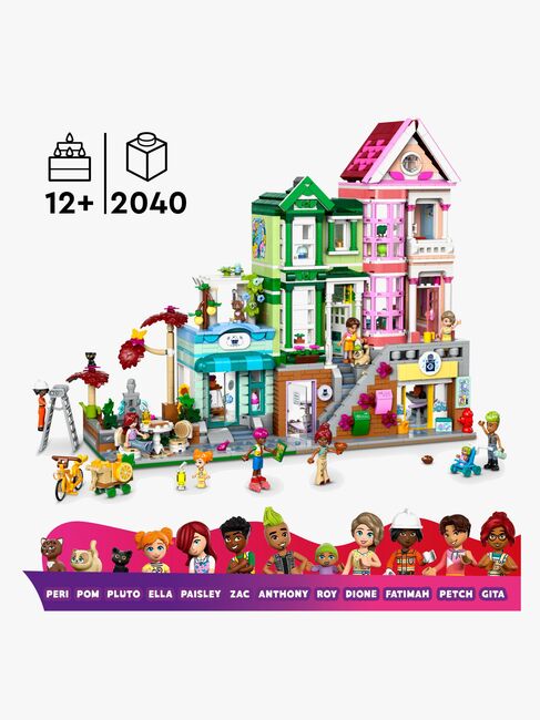 LEGO Friends 42670 Leiligheter og butikker i Heartlake City