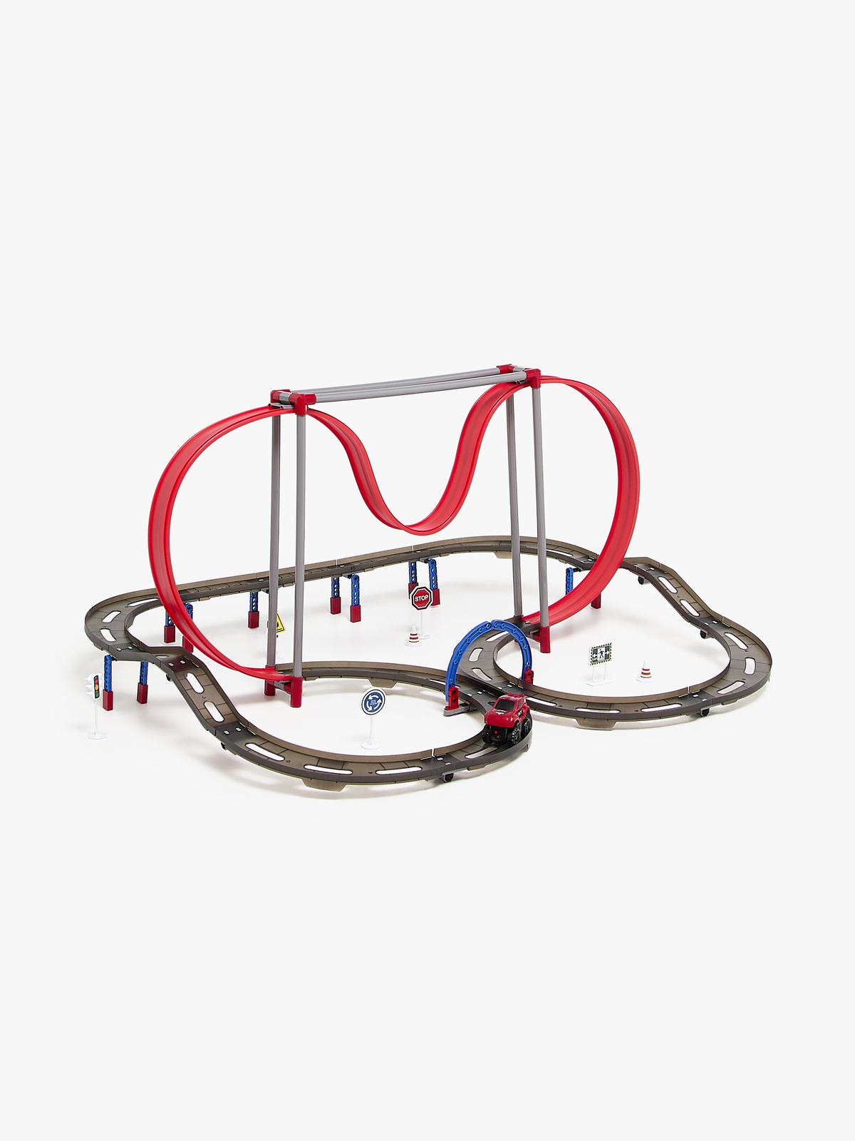 Alex's Garage Magnetisk Bilbane 100 Deler