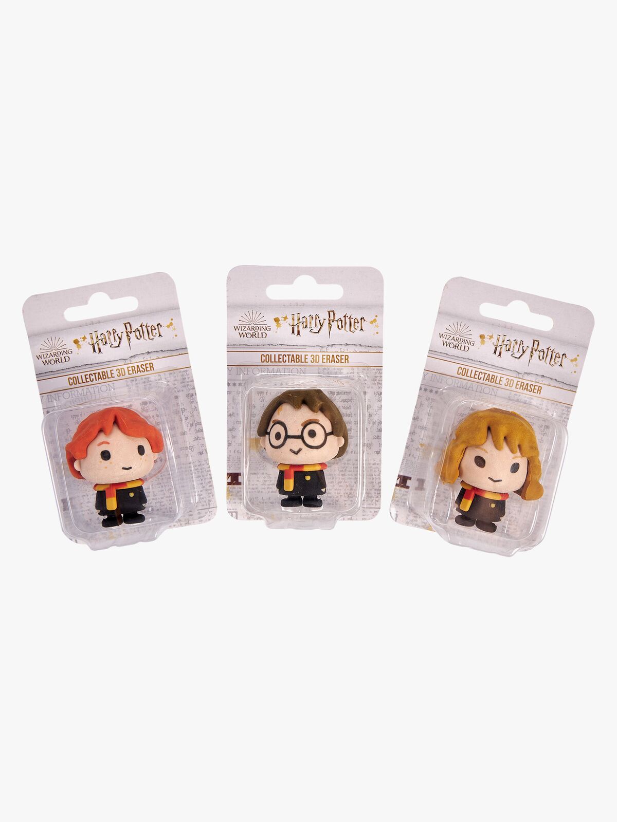Harry Potter Viskelær 3-pack