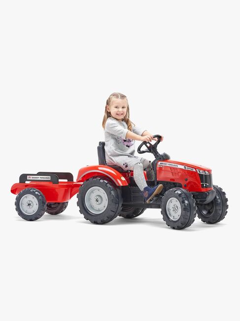 Falk Massey Ferguson S8740 Traktor med Tilhenger