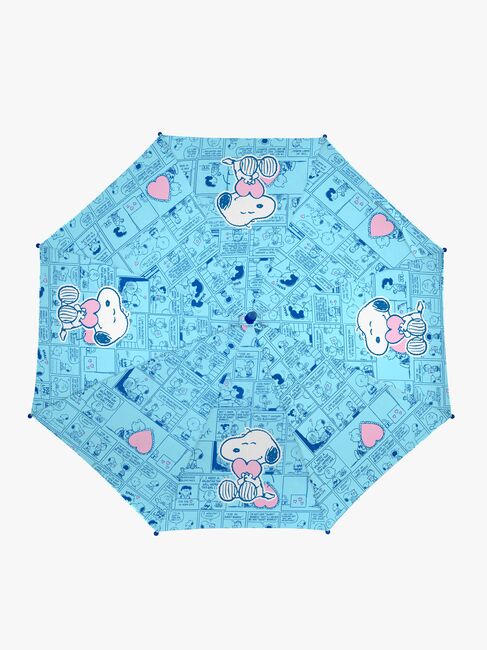 Snoopy Paraply Love, Lyseblå