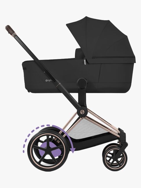 Cybex ePriam Duovogn, Rosegold/Sepia Black