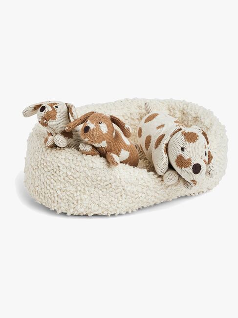 Smallstuff Hundekurv med Hundemamma og Valp