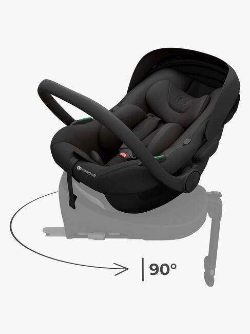 Kinderkraft I-LITE Babybilstol, Graphite Black