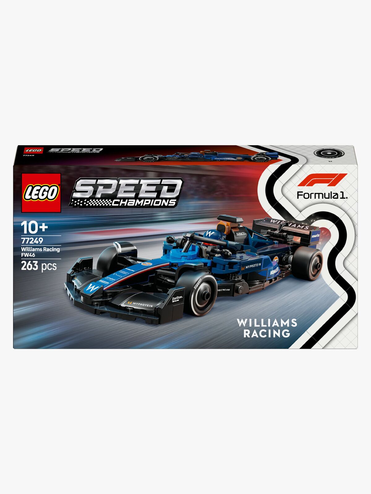 LEGO Speed Champions 77249 Williams Racing FW46 F1-racerbil