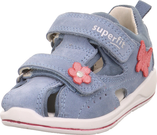 Superfit Boomerang Sandaler, Blå/Rosa