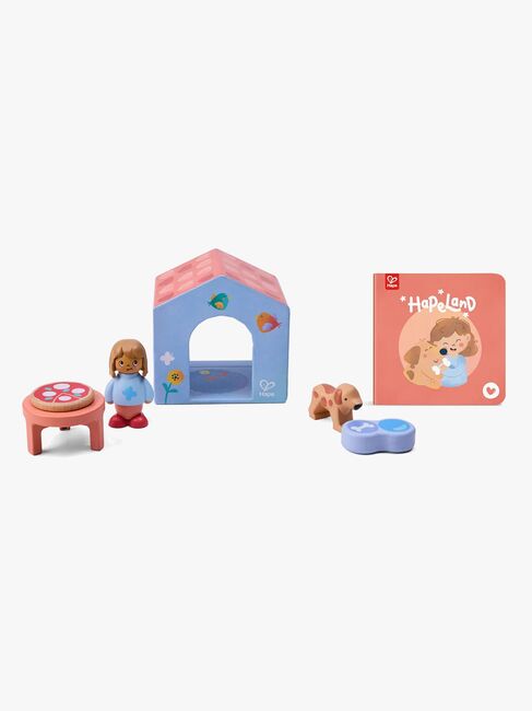 Hape Eventyrbok med Lekesett The Tiny House