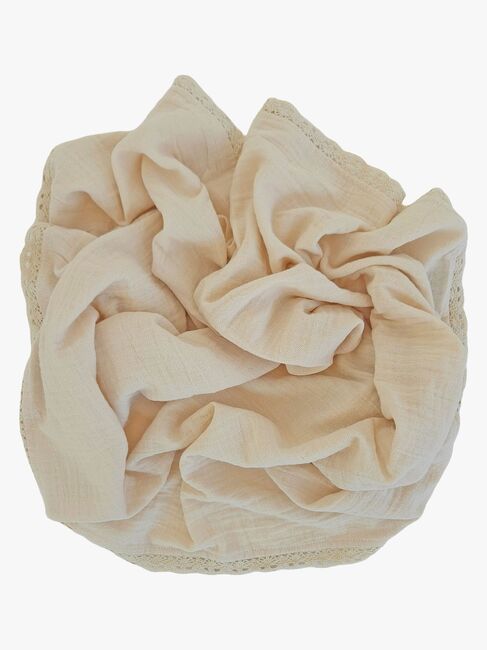 Summerville  Rynket Teppe Lace, Sandshell