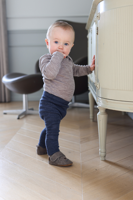 Mikk-Line Tøfler Ull, Melange Denver