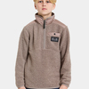 Didriksons Exa Fleecetrøye, Ash Brown