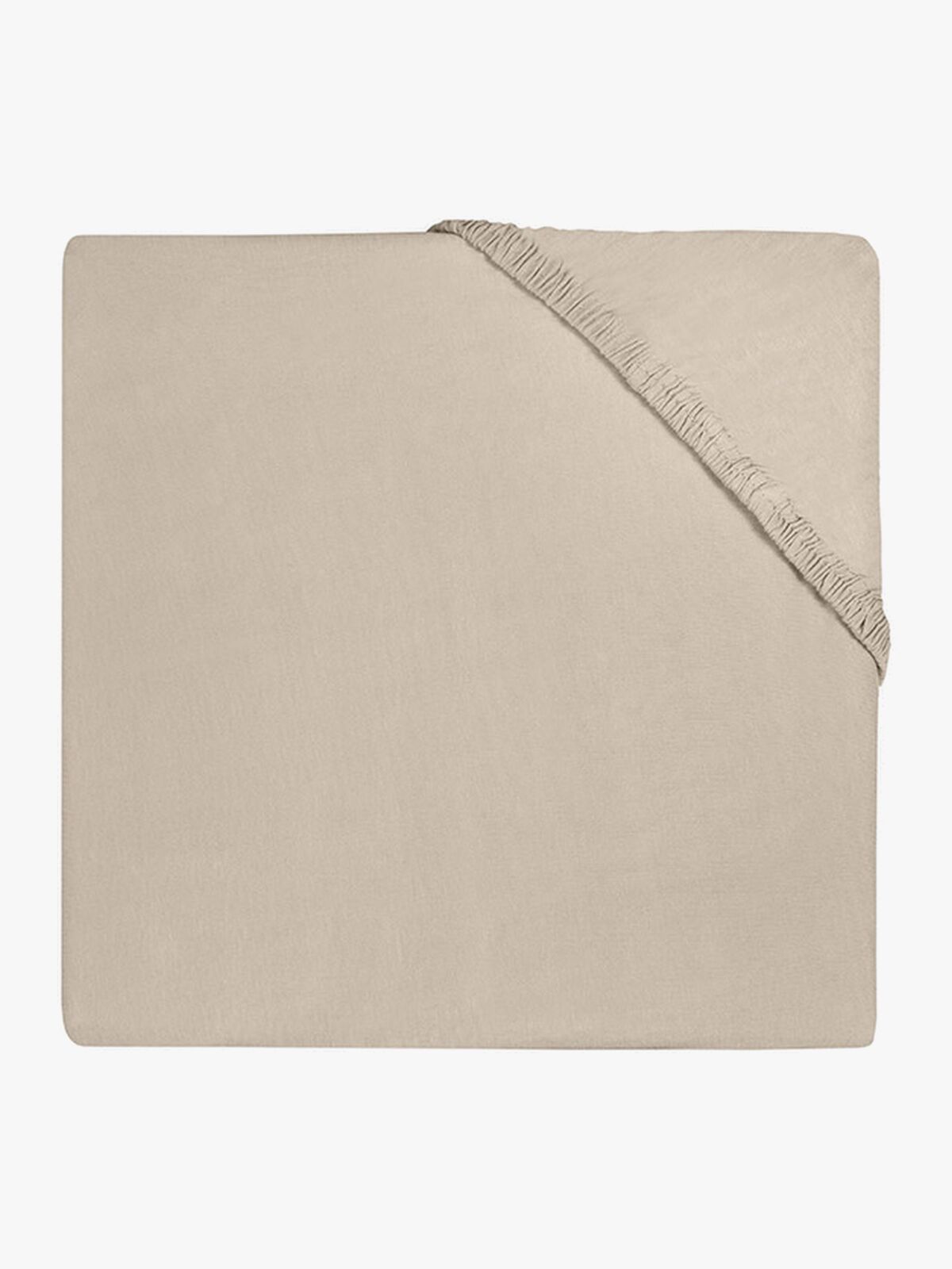 Jollein Dra-på-laken Bomullsjersey 40x80 cm, Nougat