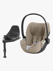 Cybex Cloud T i-Size Plus Babybilstol inkl. Base, Cozy Beige