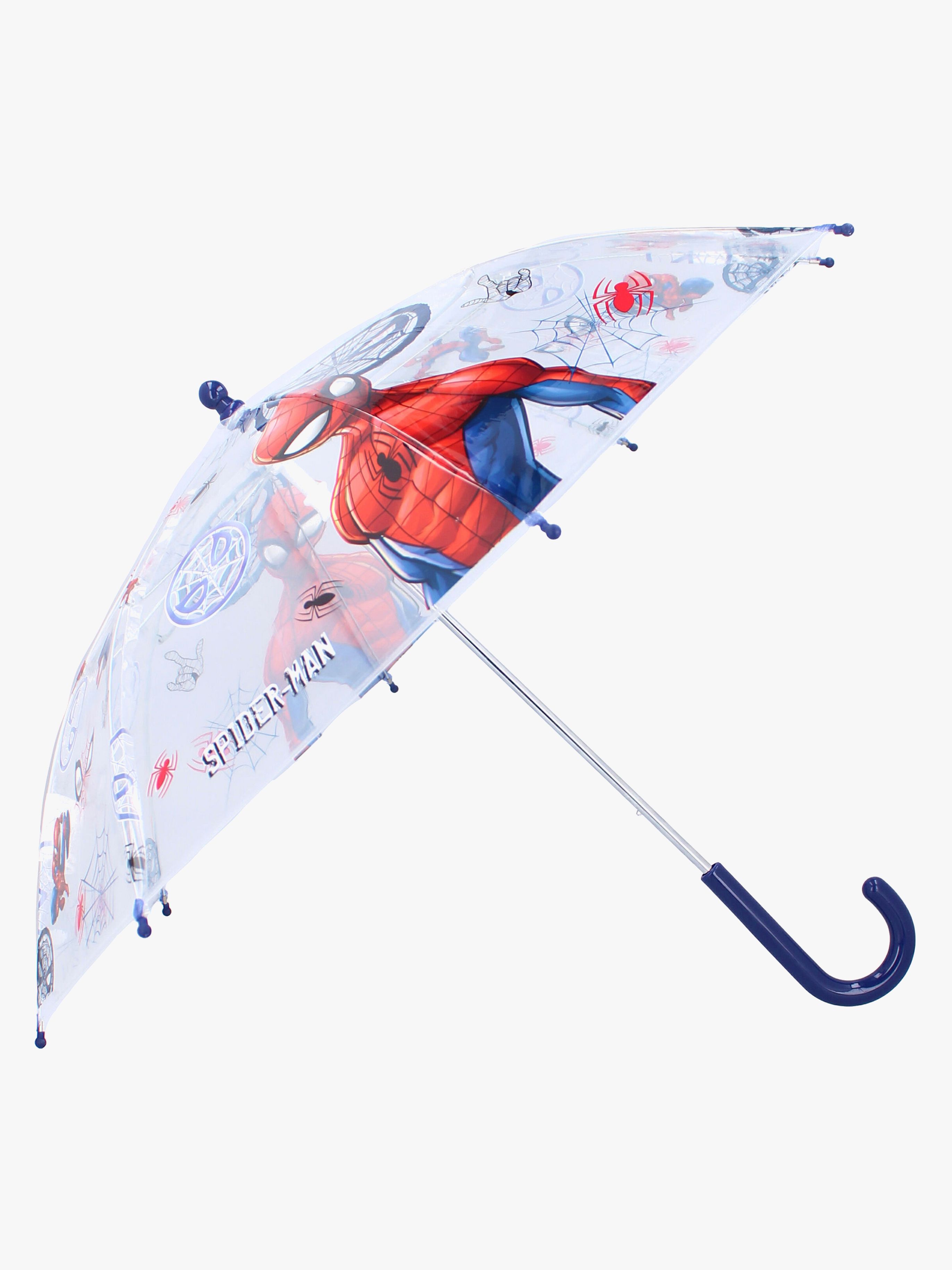 Marvel Spider-Man Paraply Rainy Days, Blå - Paraplyer
