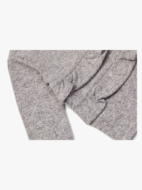 Luca & Lola Asia Genser Baby, Grey Melange
