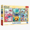 Trefl Lilo & Stitch Puslespill 3x80 Brikker