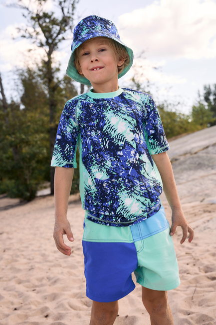 Reima Palmu Badeshorts, Sparkly Blue