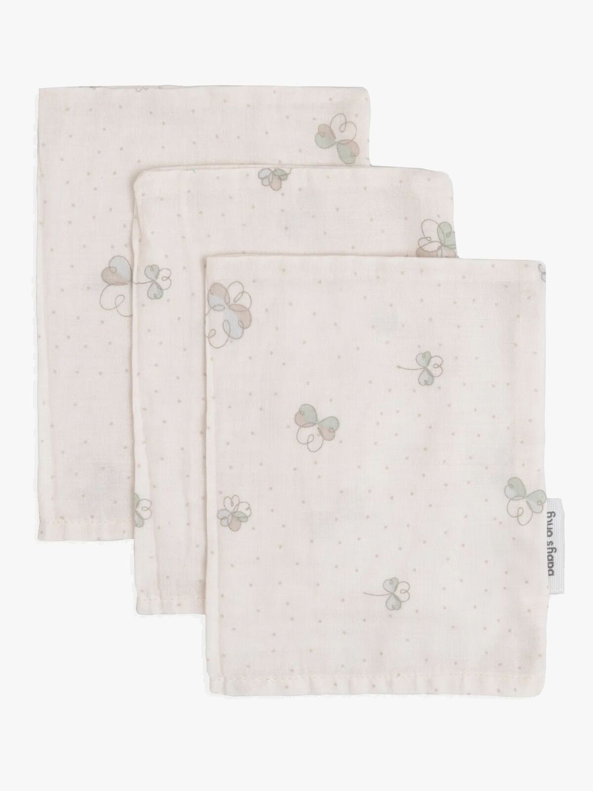 Baby's Only Tender Vaskeklut 3-Pakk, Clover