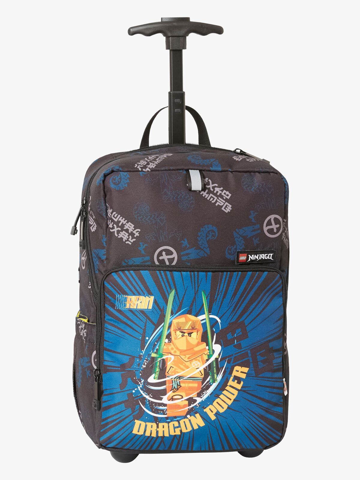 LEGO® NINJAGO® Arin Trolley Koffert 20L, Svart/Blå