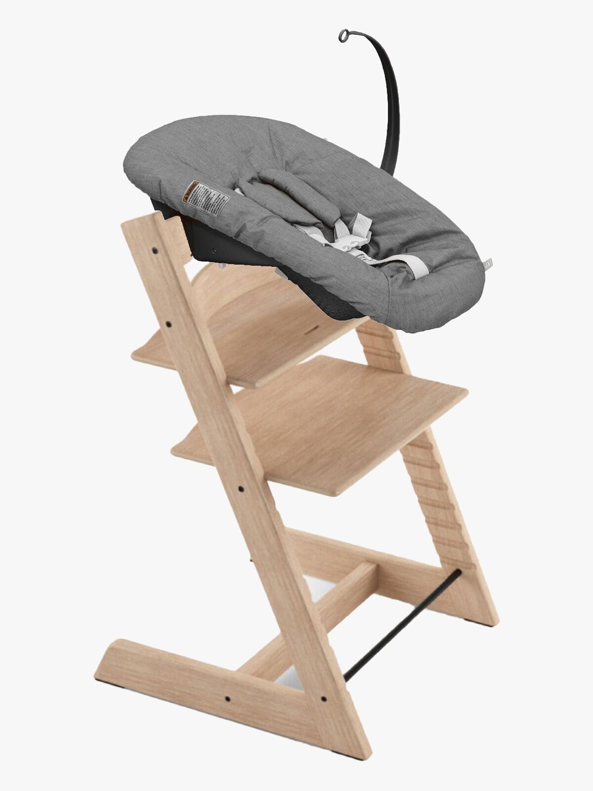 Stokke Tripp Trapp Matstol inkl. Newborn Set, Oak Natural/Antracite