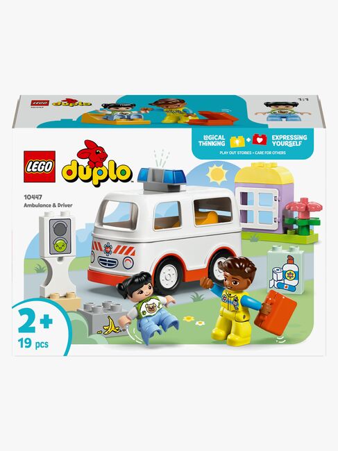 LEGO DUPLO Town 10447 Sykebil med sjåfør