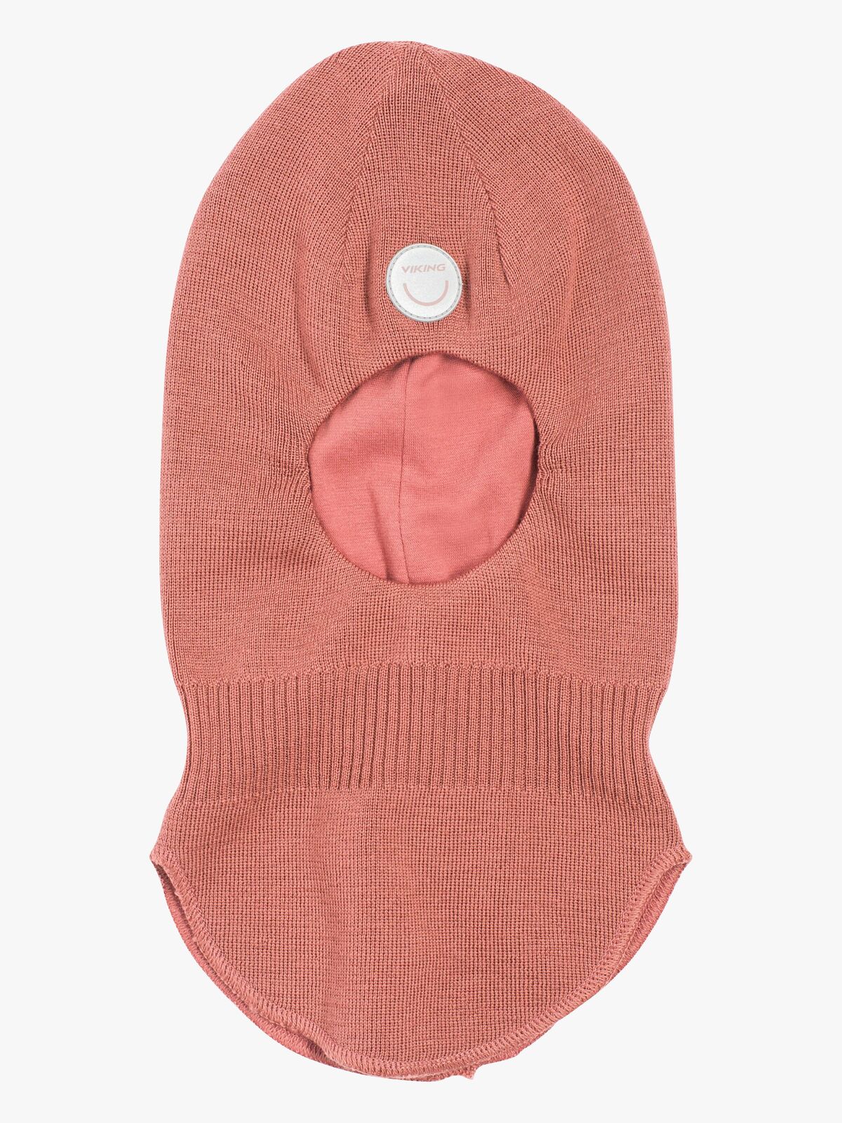Viking Alv Balaklava Merinoull, Pink/Pink
