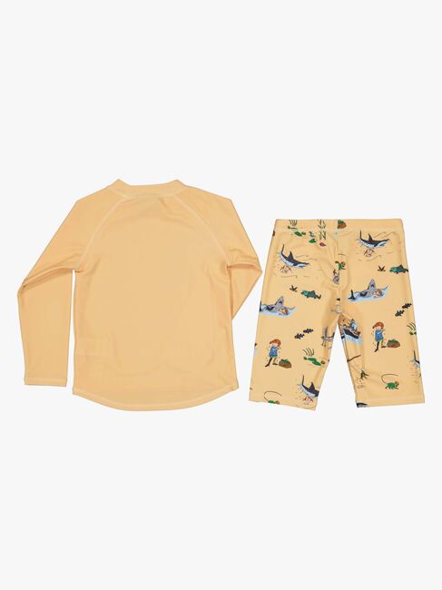 Geggamoja UV-Sett Pippi Langstrømpe, Gul