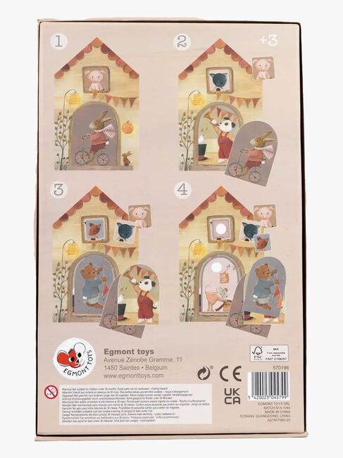 Egmont Toys Vennegjeng Puslespill med Flere Lag