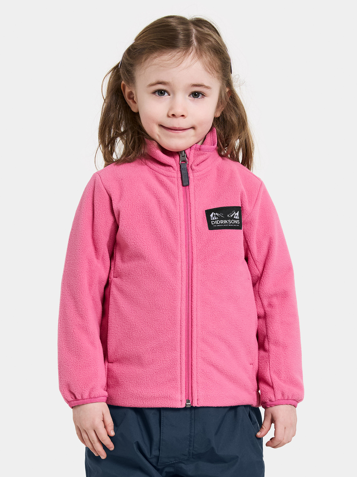 Didriksons Muskot  Vindtett Vindfleecejakke, Sweet Pink