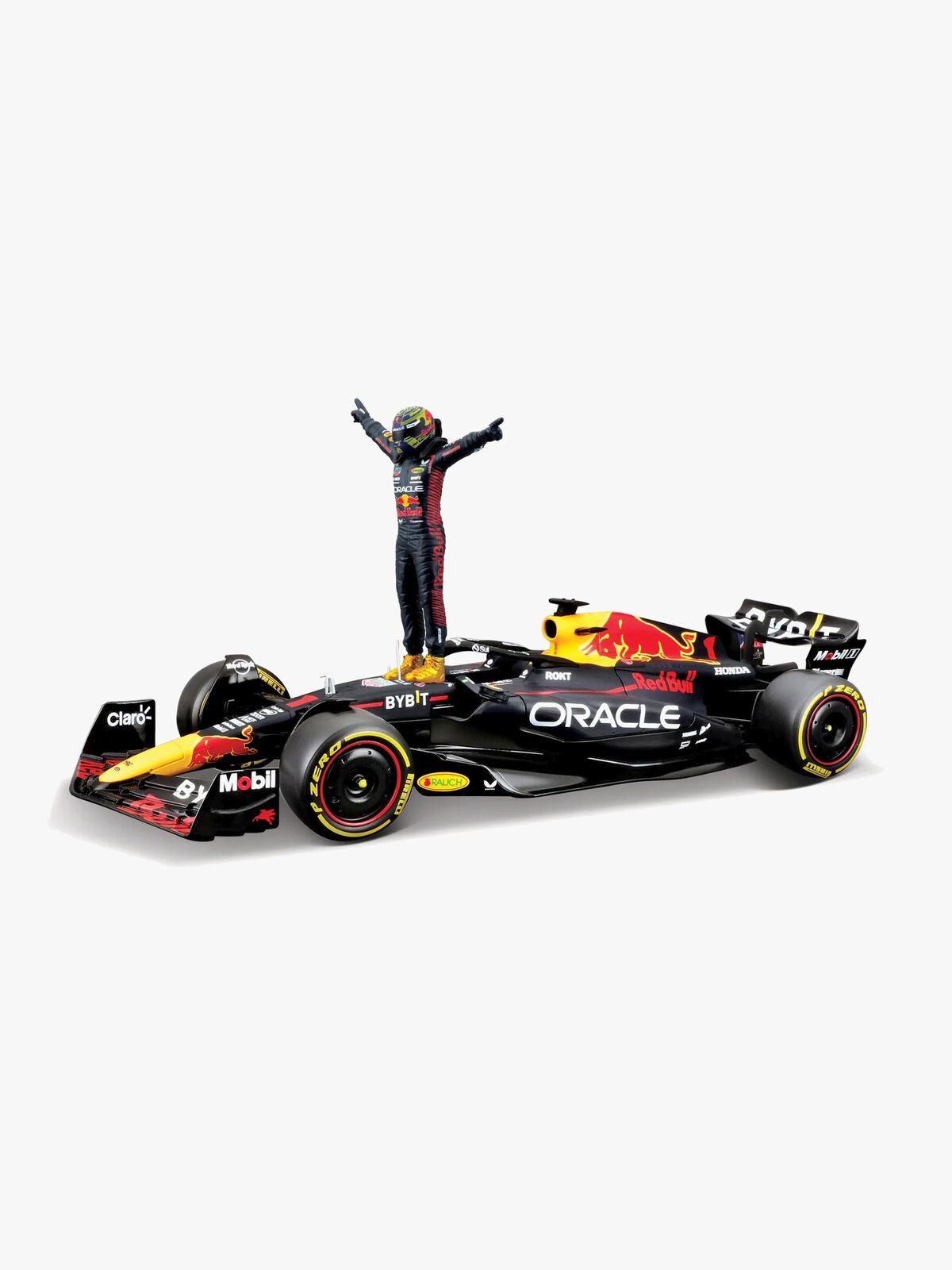 Bburago F1 Red Bull Racing RB19 2023 Modellbil med Verstappen 1:24