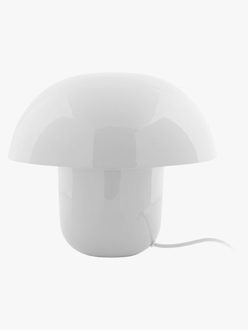 PresentTime Fat Mushroom Bordlampe, White