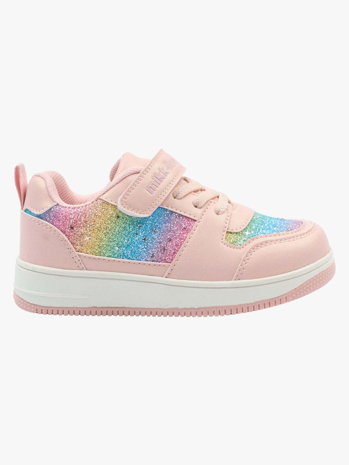 Mikk-Line Sneakers Glitter, Adobe Rose