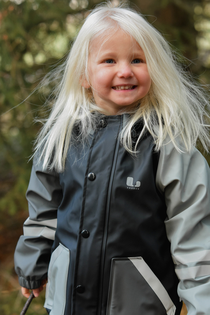 Lindberg Fagerhult Fôret Regnsett, Black/Anth