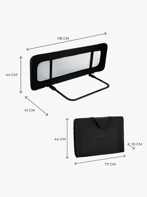 Kinderkraft Guard&Dream Sengehest, Svart