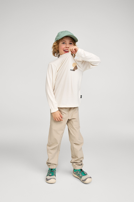 Reima Inista BugProof  Langermet T-skjorte, Off white