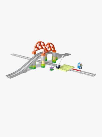 LEGO DUPLO Town 10426 Utvidelsessett med togbro og skinner