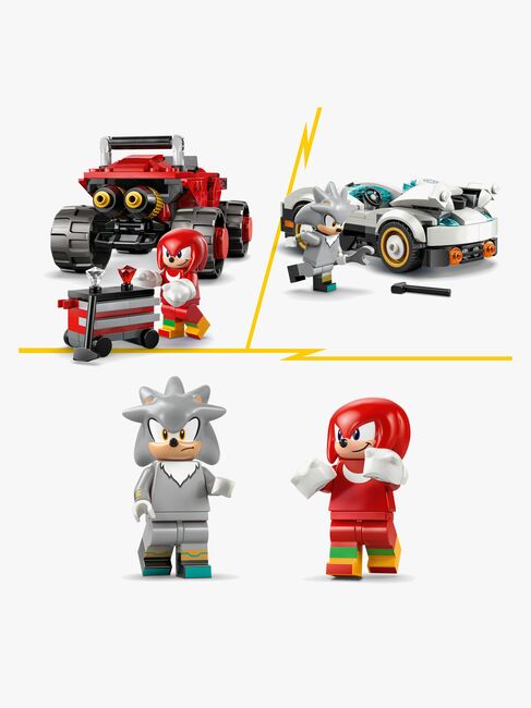 LEGO Sonic 77118 Silvers bil mot Knuckles' monstertruck