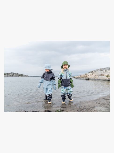 Didriksons Pileglove Fôrede Regnvotter, Algae Green